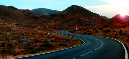 On the roadの写真素材