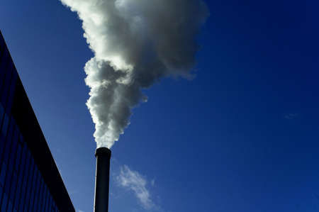 white pollutionの写真素材