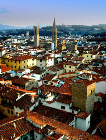 firenze's roofの写真素材