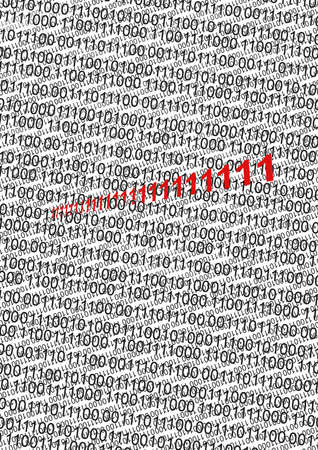 binary backgroundの写真素材
