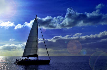 Sailingの写真素材