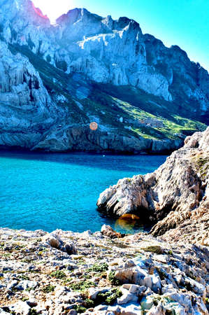 rocky landscapeの写真素材