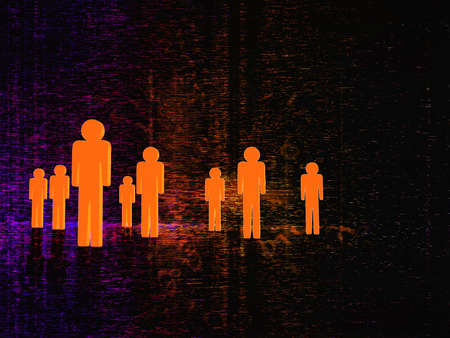 technologic peopleの写真素材