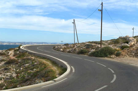 Curved road