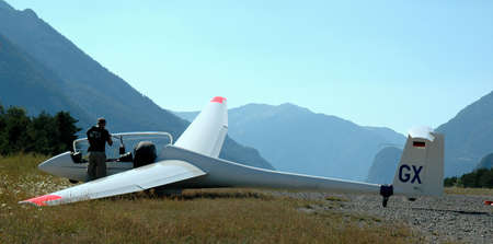 Preparing to flyの写真素材