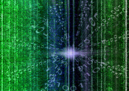 Matrix inspiredの写真素材