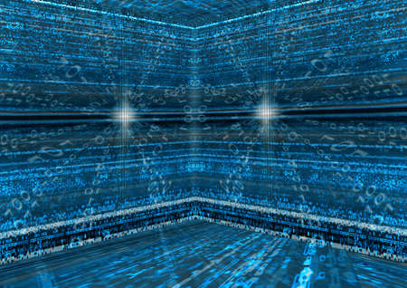 Matrix inspiredの写真素材