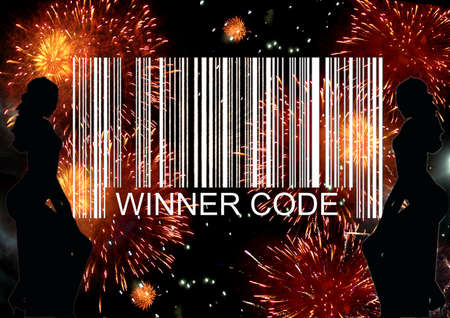 Winner codeの写真素材