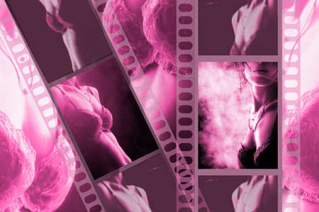 Sexy negativの写真素材