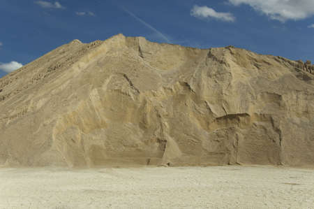 Sand extractionの写真素材