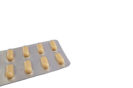 Medicine panel isolated on white background