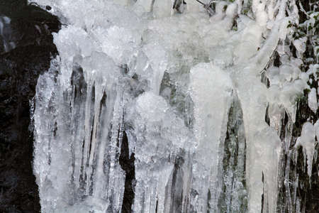 The frozen waterfall - Conca della Campania