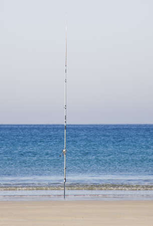 fishing rodの写真素材