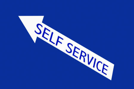 self serviceの写真素材