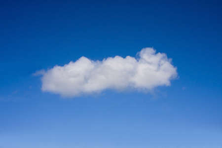 blue sky white cloudの写真素材