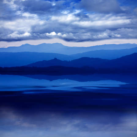 mountain landscapeの写真素材