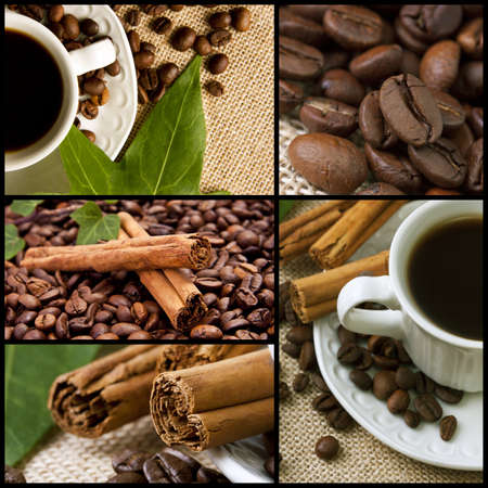 coffee collectionの写真素材