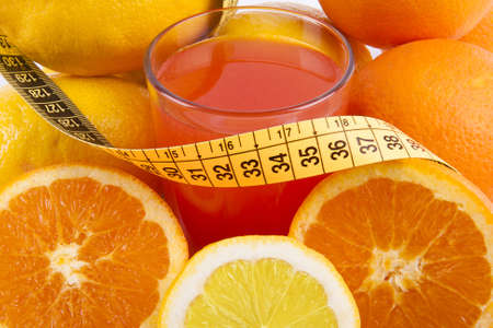 healthy diet of fresh fruitの写真素材