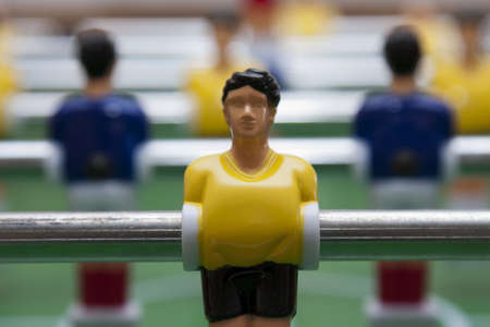 details of football playersの写真素材