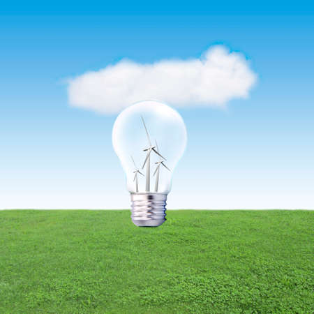bulb with windmills