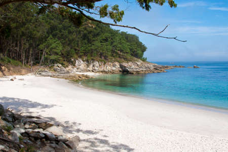 Natural surfaces park islands, Galicia, Spainの写真素材