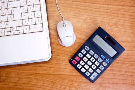 top view of the workbenchの写真素材