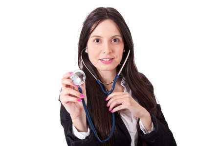 doctor with stethoscopeの写真素材