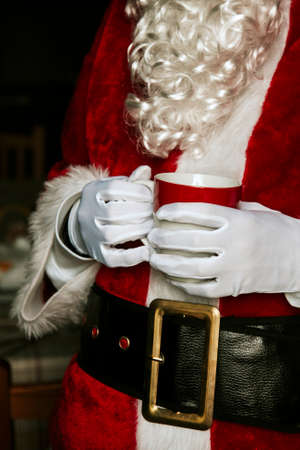 santa claus at christmasの写真素材