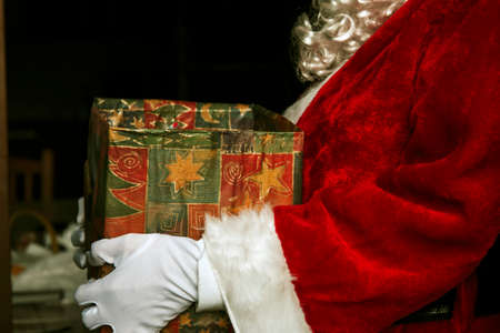 santa claus at christmasの写真素材