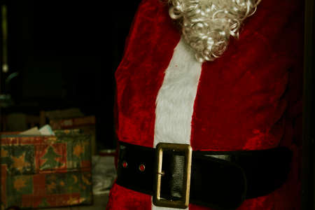 santa claus at christmasの写真素材