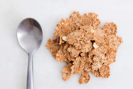 wholegrain isolated on a white background of the tableの写真素材