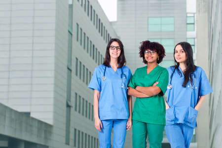 medical equipment and health care with the hospital's fund professionalsの写真素材