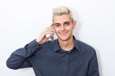 modern young man portraitの写真素材