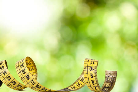 tape measure in natural background