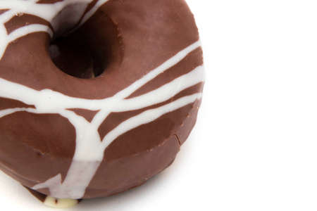 donut fresh isolated in background whiteの写真素材