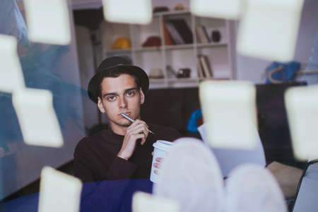 young working and planning the meeting, people workingの写真素材