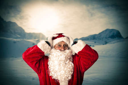 santa claus at christmas