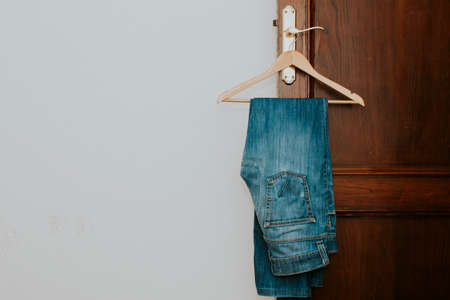 jeans, clothes and casual fashionの写真素材