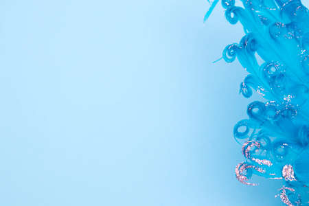 abstract blue backgroundの写真素材