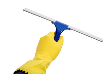 hand-gloved and glass-insulated blank window