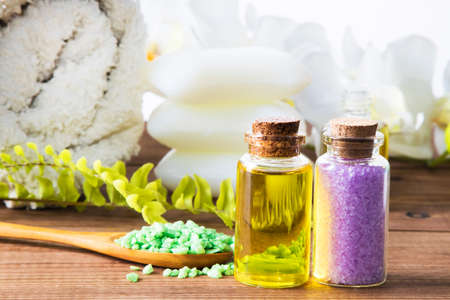bath mineral salts and oils, spa products