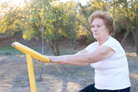 doing outdoor sports