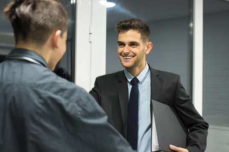 business people in the office workingの写真素材