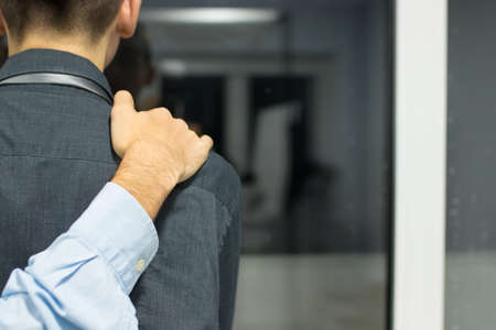 friendship and fellowship at work, business peopleの写真素材