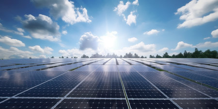 photovoltaic solar panel plates, generative aiの素材