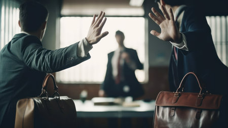 businessmen, competition, generative aiの素材