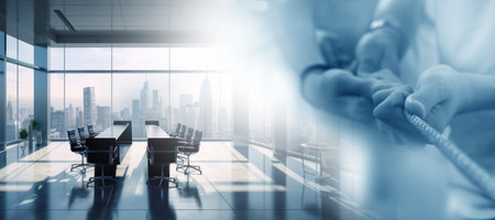 hands pulling a rope with business background, coworkingの写真素材