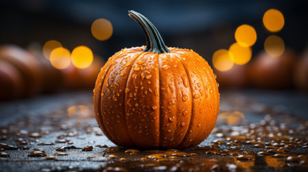 natural pumpkin isolated on backgroundの素材