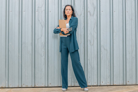 business woman outdoors, business people