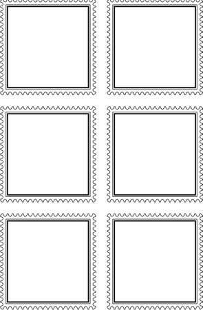 Stamp Framesのイラスト素材